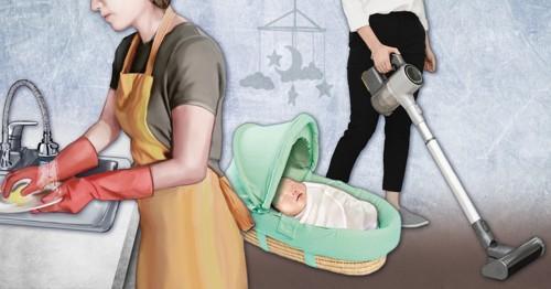 여성은 생산하고 남성은 소비…가사노동 생산 2.7배 격차