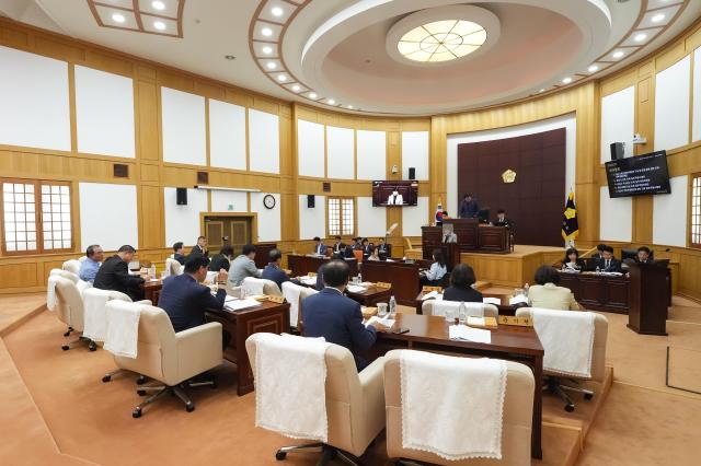 경산시의회 제270회 임시회 제2차 본회의 사진경산시의회