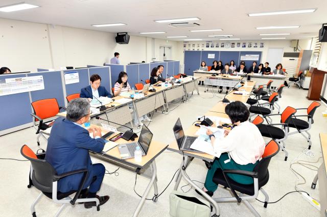 인수위원회 행정복지소위원회 업무보고회 진행 모습 사진이기형 인수위