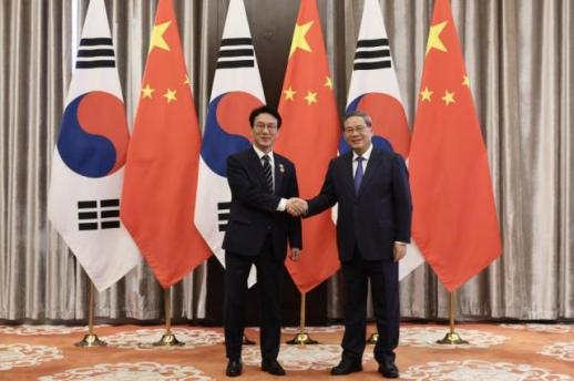 金총리, 리창 총리와 中 다롄서 회담 전략적 협력 동반자 관계 다져지는 계기