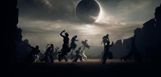 A scene from the teaser video for RUN IT the new digital single by K-pop group Stray Kids released Wednesday Courtesy of JYP Entertainment 