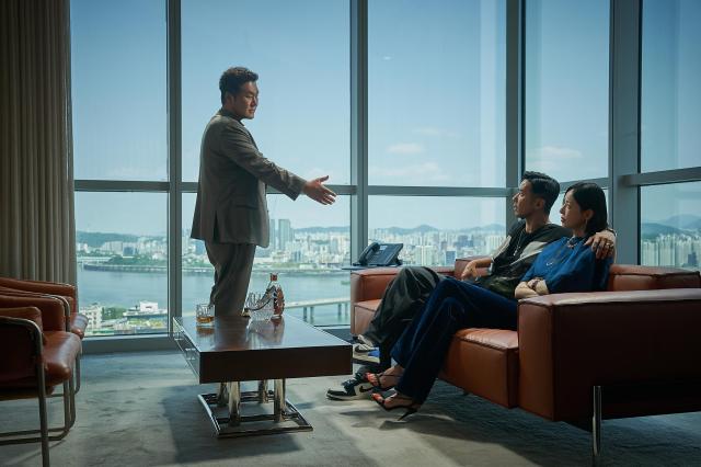 A scene from Husbands in Action a South Korean action comedy film that debuted at No 2 on Netflixs non-English film chart in its first week Courtesy of Netflix Korea