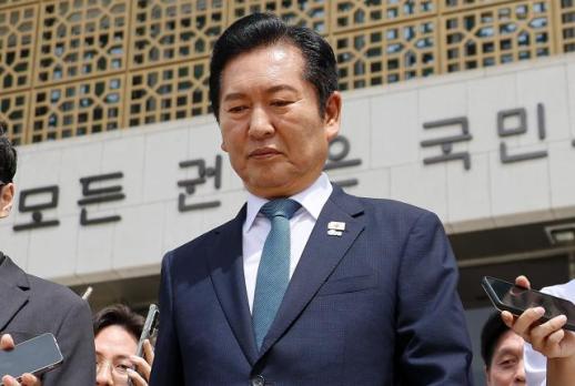 [포토] 당 대표직 내려놓는 정청래