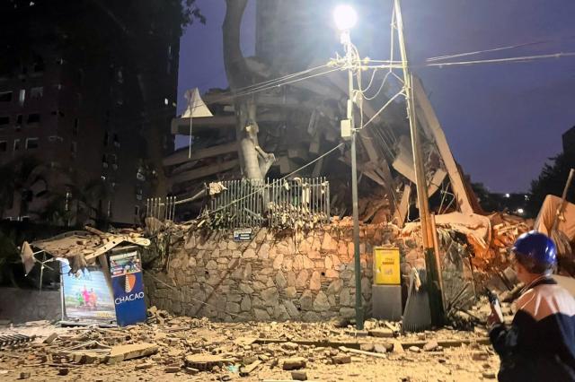 Venezuela earthquake photo AFP Yonhap News