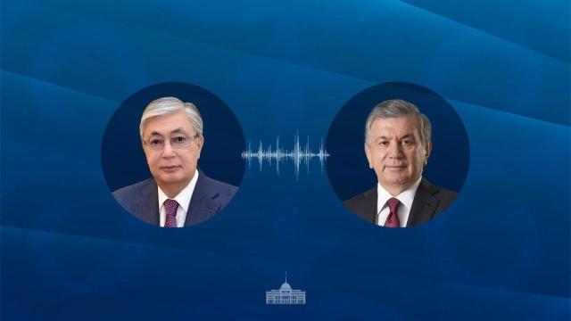 Kazakh and Uzbek leaders discuss strengthening bilateral relations