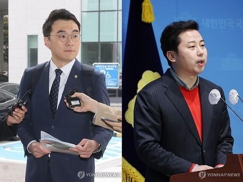 김남국 더불어민주당 의원과 장예찬 전 국민의힘 최고의원사진연합뉴스