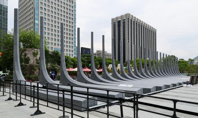 The Garden of Gratitude at Gwanghwamun Square in Seoul on May 12 2026 AJP Yoo Na-hyun
