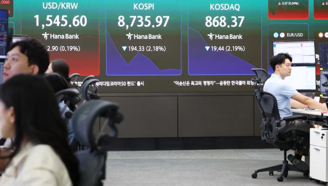 환율, 5거래일 연속 상승세…재차 1550원대 근접