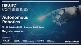 Nature debuts autonomous robotics conference at KAIST