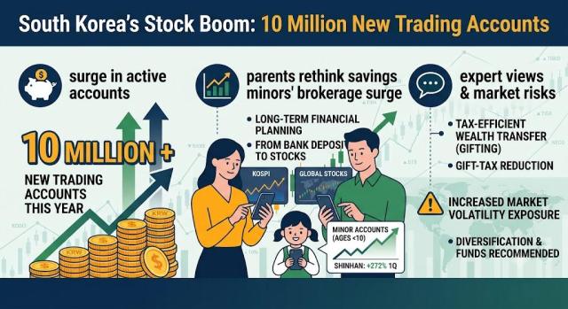 Stocks become family business in Korea 