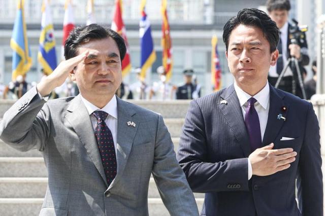 South Korea, Japan seek deeper cooperation as defense chiefs meet in Seoul