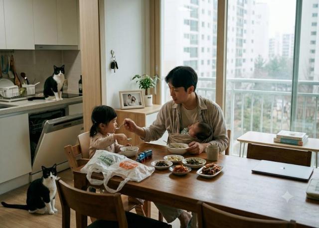 Stay-at-home fathers in South Korea hit record high in first quarter