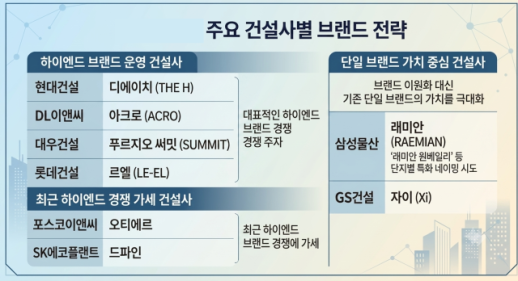 하이엔드 달라 vs 못 준다…정비사업 브랜드 갈등 확산