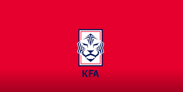 This photo captured from the official Korean Football Association show the logo of KFA 