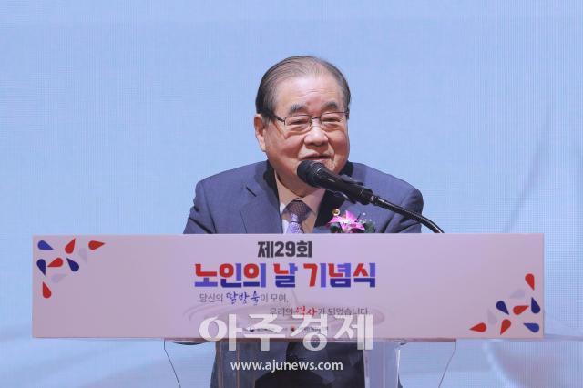 이종찬 광복회장 사진유대길 기자 dbeorlf123ajunewscom

