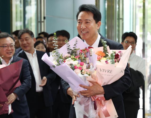 오세훈, 제40대 서울특별시장 취임…시민과 함께 삶의 질 특별시 완성