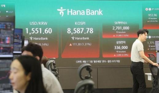 美 훈풍도 삼킨 외인 1조 매물 폭탄…코스피, 하반기 첫날 상승 출발 이후 주저앉아