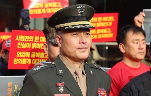 모해위증 혐의 김화동 해병대 1여단장 첫 공판서 혐의부인...특검의 공소권 남용