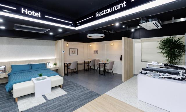 지난 6월 신규 오픈한 대만 타이중 LG HVAC 아카데미 내부 모습 사진LG전자