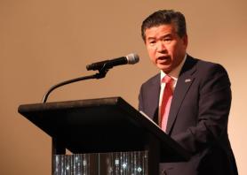 James Kim opens AMCHAM AI Forum 2026