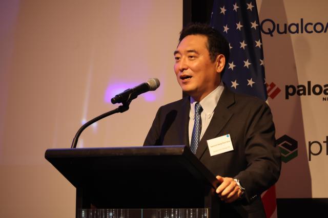 Spencer Kim kicks off AMCHAM AI Forum 2026