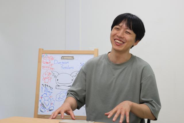 Logan Moon, founder and CEO of Can Opener speaks to AJP at his office in Seoul's Gasan Digital Complex, July 1, 2026. AJP Han Jun-gu