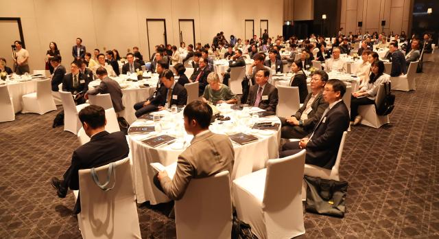 Participants attend the AMCHAM AI Forum 2026 titled Powering Korea’s AI Future Partnership Policy and Scale at Grand Hyatt Seoul in Seoul on July 2 AJP Yoo Na-hyun