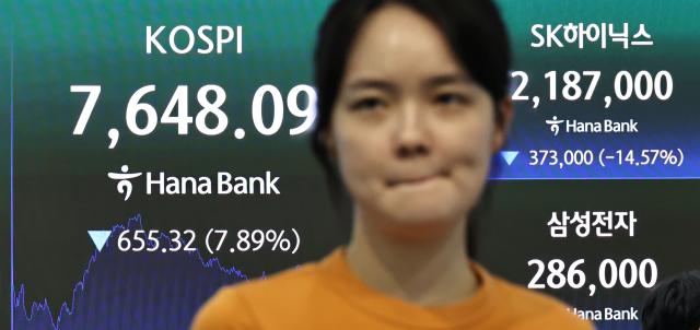 메타 쇼크에 증시 급락…코스피 8000선 무너졌다