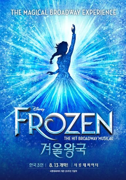 Frozen musical poster