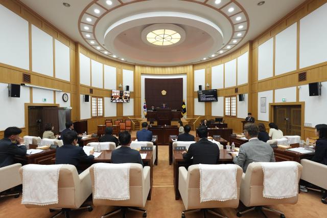 경산시의회, 제271회 임시회 개회. [사진=경산시의회]