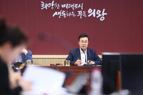 김성제 시장 민선9기 의왕시 미래 경쟁력 한 단계 높이는 중요한 시기