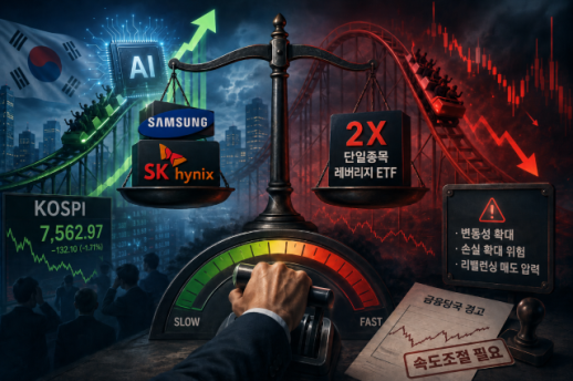 [데스크칼럼] 단일종목 레버리지 ETF, 속도조절이 필요하다