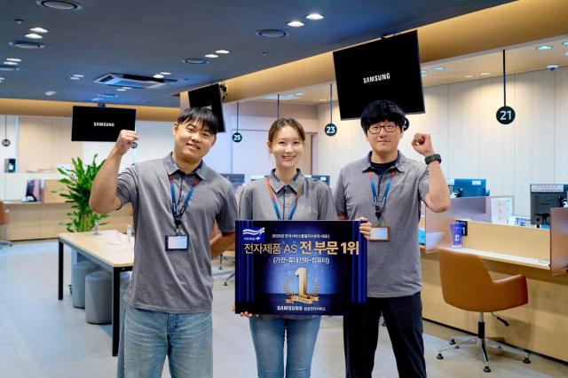 サムスン電子サービス、国家顧客満足度（NCSI）電子製品AS部門で1位に…主要サービス評価を総なめ