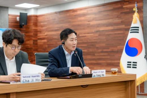 조용호 오산시장, 폭염 취약계층 AI로 먼저 찾는다...글로벌 협력 플랫폼 시동