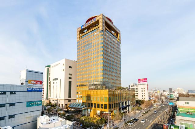 광주은행 본사 사진광주은행
