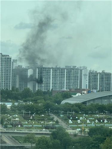 파주 아파트 화재 사진연합뉴스