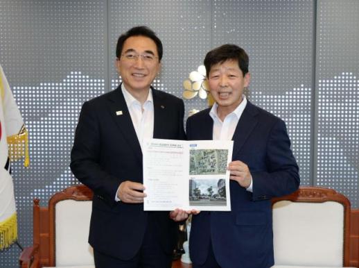 박정주 홍성군수, 취임 후 첫 충남도 건의…내포신도시 자족기능 강화 시급