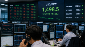Korean won falls below 1,500 vs USD first time since late May