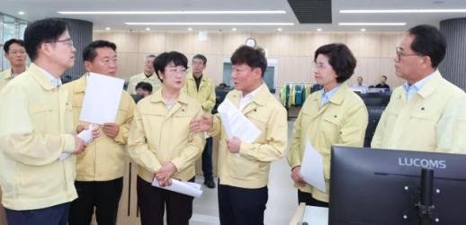 남종섭 의장, 취임 첫 공식 일정서 집중호우 대비 태세 확인