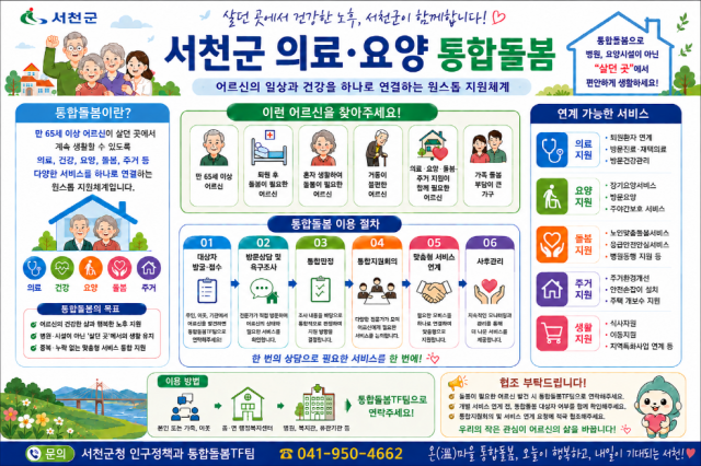 민선9기 핵심 공약 ‘온溫마을 통합돌봄사진서천군