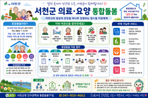 서천군, 민선 9기 핵심 공약 온(溫)마을 통합돌봄 본격 가동