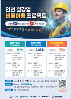 인천시, 제물포구 고용위기 선제대응지역 지정...철강업 지원 본격화