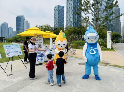 인천경제청, 송도자원순환센터 분리배출 캠페인...시민 5376명 참여