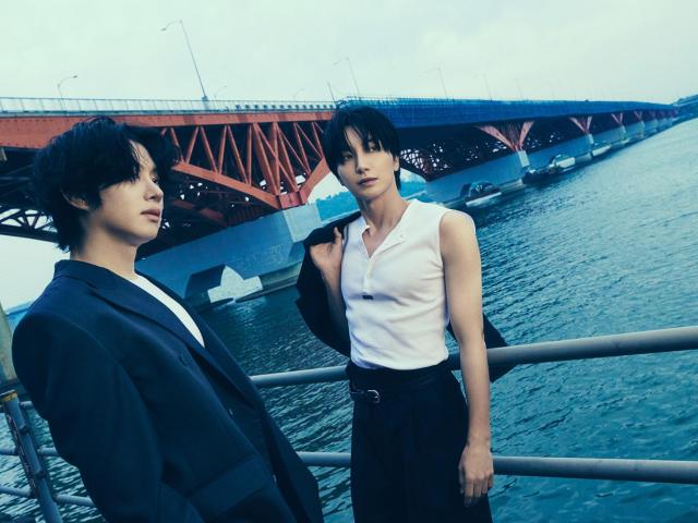 Members of Super Junior-83z pose for a teaser image ahead of the release of their debut EP Promise Courtesy of  SM Entertainment