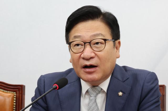 野 원내대표-중진 의원 현안 논의…야당 추천 특검 관철해야