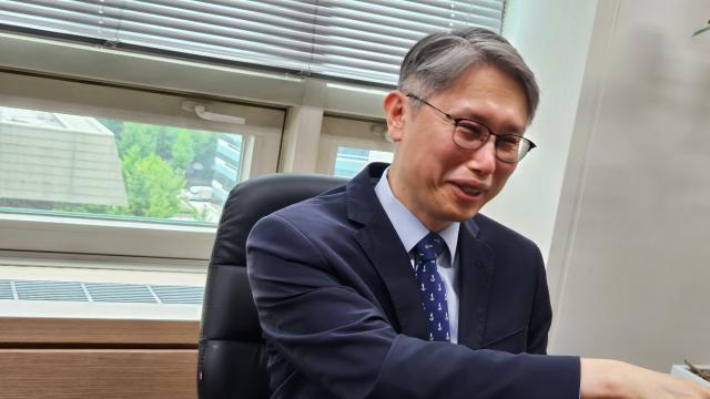 Kyun Jong-ho South Korea’s ambassador for climate change speaks during an interview with AJP in his office at the Foreign Ministry in Seoul on July 9 2026 AJP Lee Jung-woo