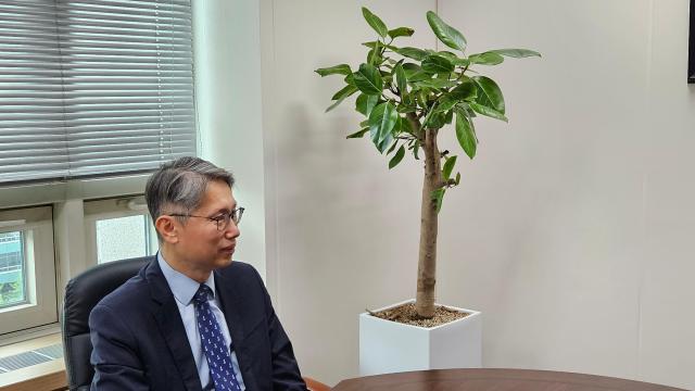 Kyun Jong-ho South Korea’s ambassador for climate change speaks during an interview with AJP in his office at the Foreign Ministry in Seoul on July 9 2026 AJP Lee Jung-woo 