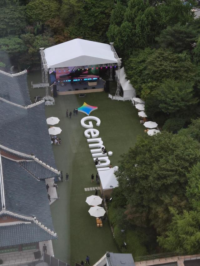 14일 서울 중구 신라호텔에 마련된 구글 포 비즈니스 2026 제미나이 플레이그라운드 전경사진백서현 기자