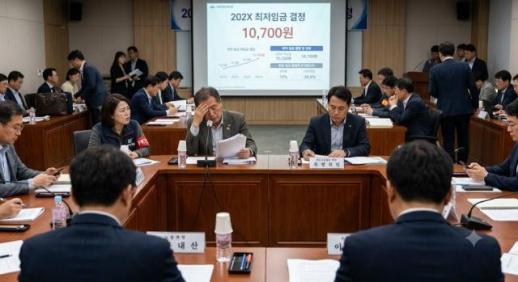 Minimum wage set at 10,700 won for next year