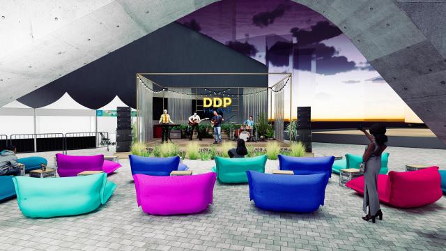 DDP 라이브 및 휴식존 사진DDP